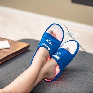 DPL Red Light Relief Foot Slippers new in box